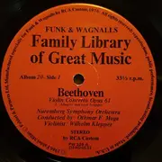 LP - Ludwig van Beethoven - Violin Concerto Opus 61 / The Egmont Overture