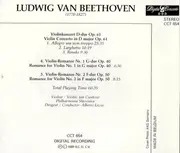 CD - Beethoven - Violin Concerto, Romance For Violin No. 1 & 2