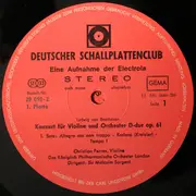 Double LP - Ludwig van Beethoven - Violinkonzert D-dur / 'Eroica' Sinfonie Nr. 3 Es-dur - Gatefold