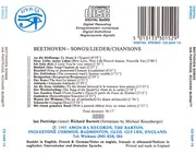 CD - Beethoven - Songs