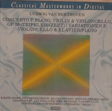 Beethoven - Concerto F. Piano, Violin & Violoncello. Op. 56 (Tripelkonzert) / Variationen F. Violoncello & Klav