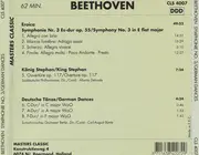 CD - Ludwig van Beethoven - Eroica Symphonie Nr. 3, König Stephan, Deutsche Tänze