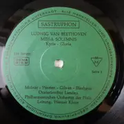 Double LP - Ludwig van Beethoven - Missa Solemnis