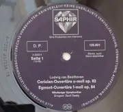LP - Beethoven - Ouvertüren, Violinromanzen