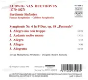 CD - Ludwig van Beethoven - Sinfonie No. 6 'Pastorale'