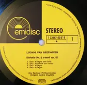 LP - Ludwig van Beethoven - Sinfonie Nr.5 C-Moll Op.67 Sinfonie Nr.8 F-Dur Op.93