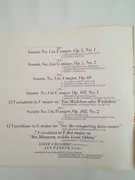 LP-Box - Beethoven - Sonatas And Variations For Violoncello And Piano - Hardcoverbox + booklet