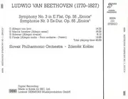 CD - Beethoven - Symphony No.3 In E Flat, Op.55 'Eroica'