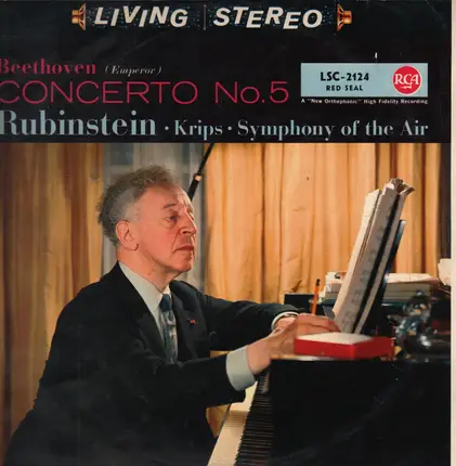 Beethoven - Arthur Rubinstein , Krips - Concerto No. 5 (Emperor)