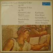 LP - Beethoven - Romanze G-dur, Romanze F-dur, Konzert C-dur WoO 5,  Rondo B-dur WoO 6
