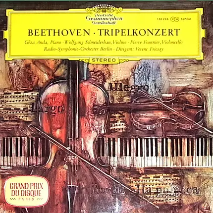 Beethoven/ F. Fricsay, P. Fournier, Radio-Symphony-Orchester Berlin - Tripelkonzert C-dur  op. 56