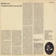 LP - Beethoven - Tripelkonzert C-dur Op. 56 (Oistrach, Rostropowitsch, Karajan,..)