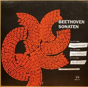 Ludwig Van Beethoven - Sonaten (Nr. 23 In F-moll 'Appassionata', Nr. 14 In Cis-moll 'Mondschein', Nr. 20 In G-dur, Op. 49,
