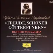 LP - Beethoven, Herbert von Karajan,.. - Freude, Schöner Götterfunken - Gatefold Cover