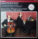 Double LP - Beethoven , Rostropovich , Richter - The Sonatas For Piano And Cello - Gatefold Sleeve