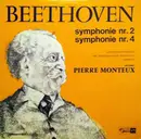 LP - Ludwig van Beethoven, - Beethoven: Symphonie Nr. 2 & 4