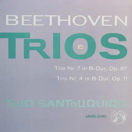Beethoven - Trios Nr.7 in B-dur / Nr. 4.