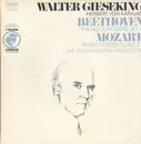 LP - Ludwig van Beethoven • Wolfgang Amadeus Mozart - Walter Gieseking , Herbert Von Karajan , Philharmo - Piano Concerto No. 4, Violin Concerto No. 23
