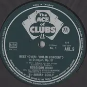 LP - Beethoven - Violin Concerto (Ruggiero Ricci, Sir Adrian Boult)