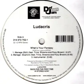 Ludacris - What's Your Fantasy / Ho