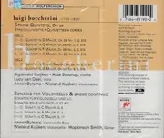 Double CD - Boccherini - String Quintets, Op. 29 • Cello Sonatas