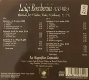 Double CD - Luigi Boccherini - String Quintets Vol. VI (6 Quintets Op.25) - Digipak