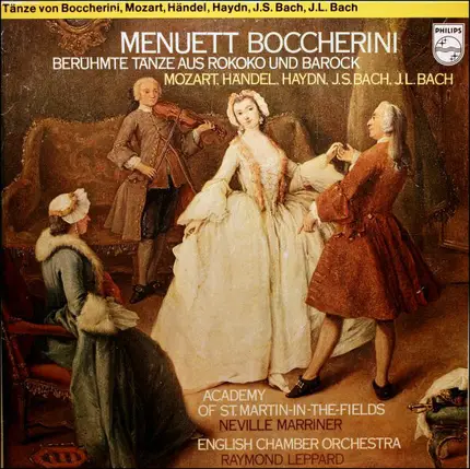 Mozart / Händel / Haydn / Bach a.o. - Menuett Boccherini (Berühmte Tänze Aus Rokoko Und Barock)