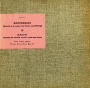 LP - Luigi Boccherini / Joseph Haydn - Quintet In D Major For Guitar And Strings, Quartet For Guitar, Violin, Viola And Cello - Mono