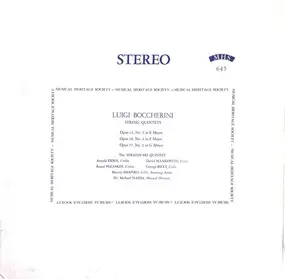 Boccherini - String Quintets