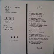 Luigi Fort - In Opera And Song