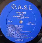 LP - Luigi Fort - In Opera And Song