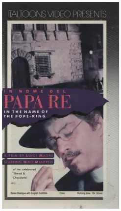 Luigi Magni - In nome del Papa Re / In the Name of the Pope King