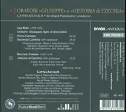 CD - Rossi / Carissimi - Oratori 'Giuseppe' / 'Historia die Ezechia' - Digipak