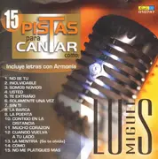 CD - Luis Miguel - 15 Pistas Para Caniar