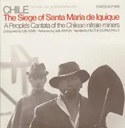 LP - Luis Advis & Quilapayún - Chile - The Siege Of Santa Maria De Iquique - Booklet