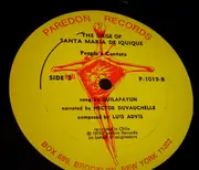 LP - Luis Advis & Quilapayún - Chile - The Siege Of Santa Maria De Iquique - Booklet