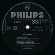LP - Luis Alberto del Parana y Los Paraguayos - ¡Felicidades!
