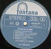 LP - Luis Alberto Del Parana Y Los Paraguayos - Historia De Un Amor
