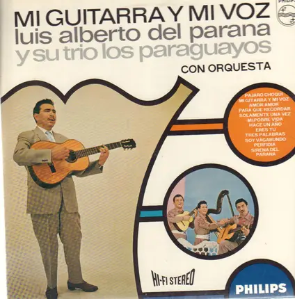 Luis Alberto Del Parana - Mi Guitarra Y Mi Voz