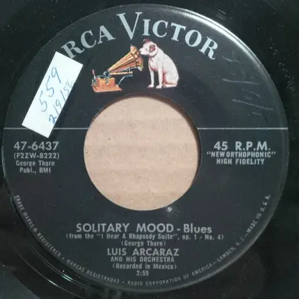 Luis Arcaraz Y Su Orquesta - The Sailor / Solitary Mood
