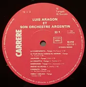 LP - Luis Aragon Et Son Orchestre Argentin - 16 Tangos 16 Succès