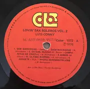 LP - Luis Conny - Lovin' Sax Boleros Volume 2 - SIGNED