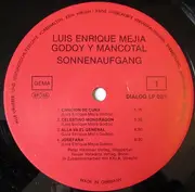 LP - Luis Enrique Mejía Godoy Y Mancotal - Sonnenaufgang