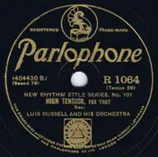 Luis Russell And His Orchestra - High Tension / Knockin' A Jug