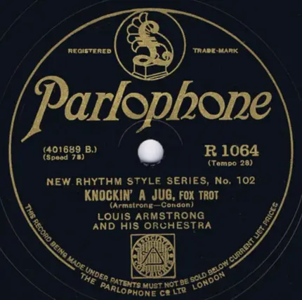 Luis Russell And His Orchestra / Louis Armstrong And His Orchestra - High Tension / Knockin' A Jug