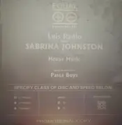 12inch Vinyl Single - Luis Radio Feat. Sabrina Johnston - House Music - Promo