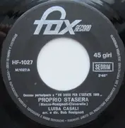 7inch Vinyl Single - Luisa Casali - Proprio Stasera