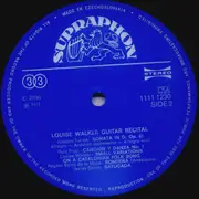 LP - Luise Walker - Guitar Recital