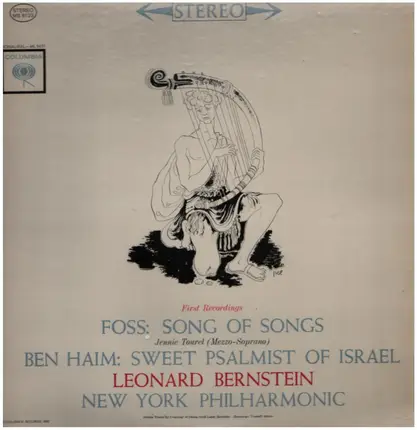 Lukas Foss / Paul Ben-Haim - Leonard Bernstein , The New York Philharmonic Orchestra - Song Of Songs / Sweet Psalmist Of Israel