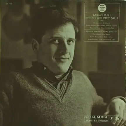 Lukas Foss / William Bergsma - String Quartet No. 1 / Third Quartet